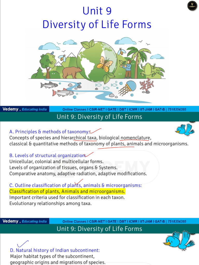 Taxonomy and Diversity of Life Forms | PDF | Bacteria | Archaea