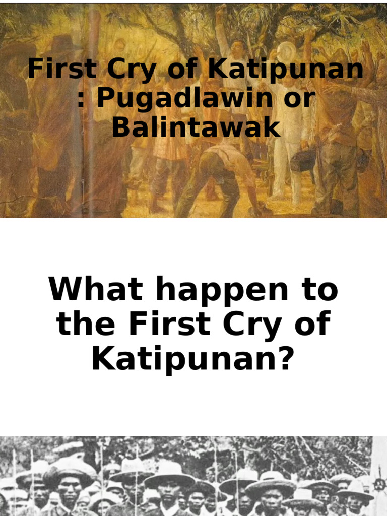 First Cry of Katipunan | PDF | Spanish East Indies | Philippines
