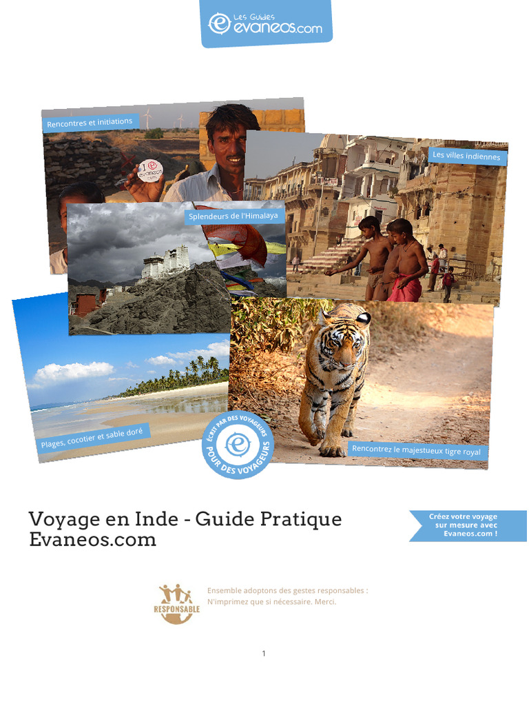 Guide Pratique pour Voyager en Inde | PDF | Visa (Document)