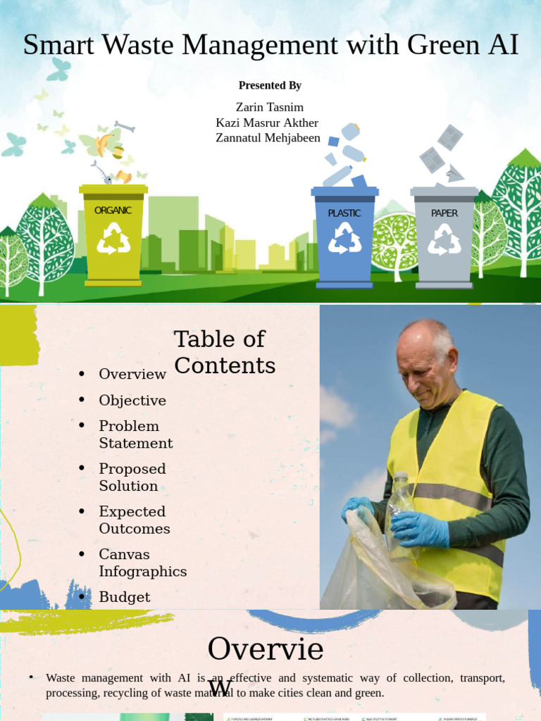 Smart Dustbin Compressed Pdf Recycling Waste