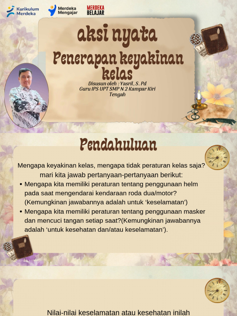 Membangun Keyakinan Kelas Positif | PDF