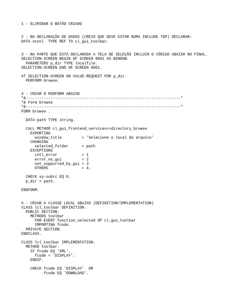 Passos XML Exibir&Gravar | PDF | Computing | Computer Programming