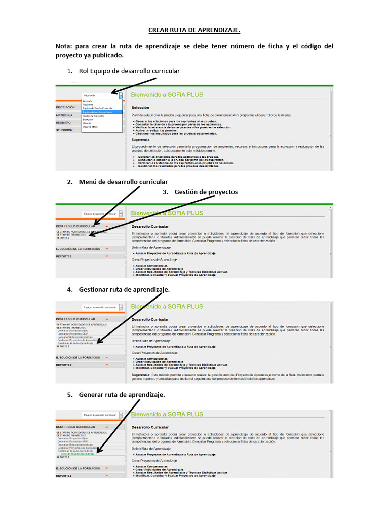 Cómo Crear una Ruta de Aprendizaje | PDF