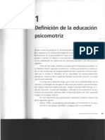 Definición de La Educación Psicomotriz