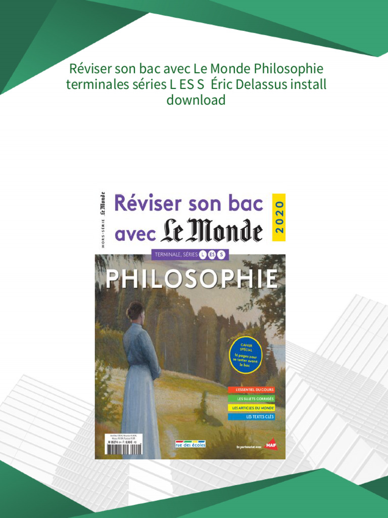 Réviser le Bac de Philosophie 2020 | PDF | Conscience | Hypnose