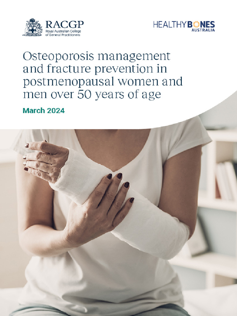 Osteoporosis Management Guidelines Update | PDF | Osteoporosis | Vitamin D