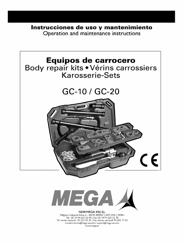 Instrucciones GC-10 y GC-20 de MEGA | PDF