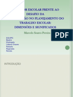 O Gestor Escolar Frente Ao Desafio Da Participação No Palnejamento