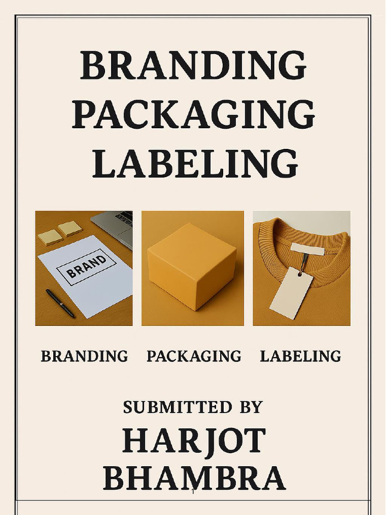 Branding, Packaging, and Labeling Insights | PDF | Brand | Product ...