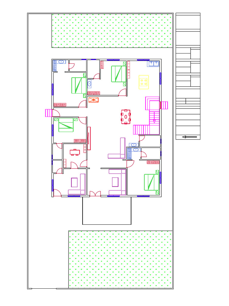 Chirag Agrawal Proposed Ground Floor Plan | PDF | Home