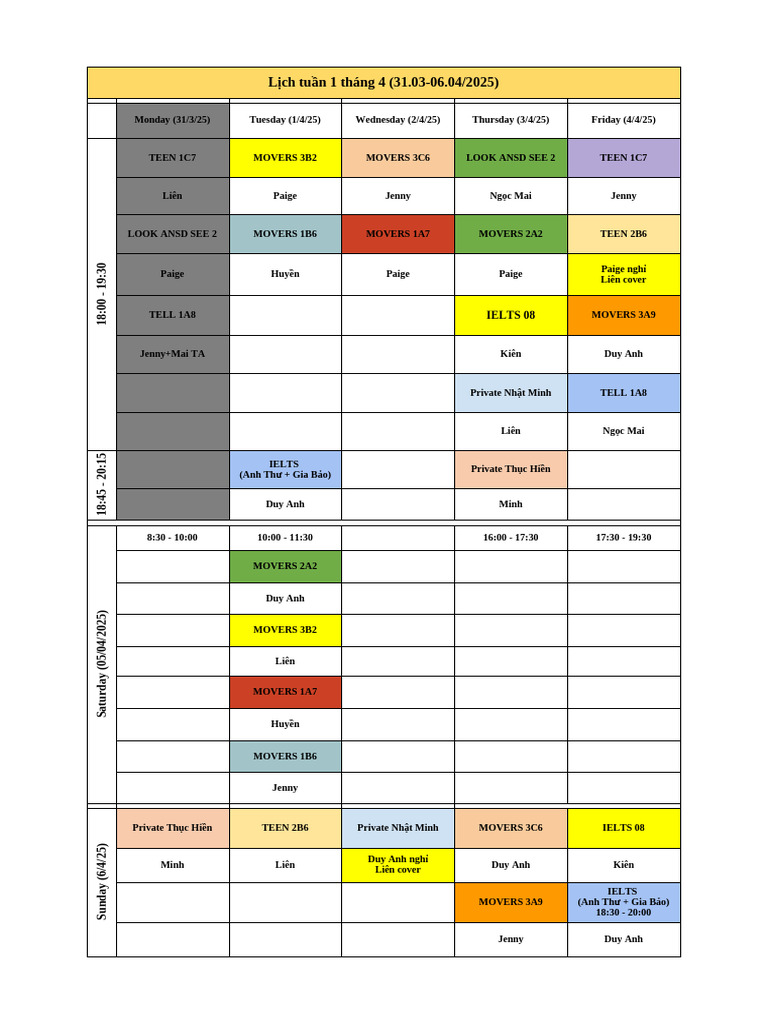 Week 1 (31.03-06.04) | PDF