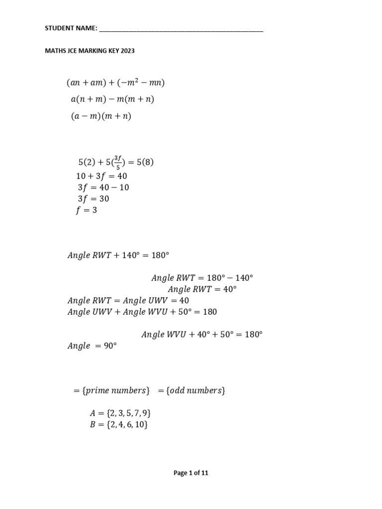 KCSE Mathematics Paper 1 Marking Scheme | PDF | Classical Geometry ...