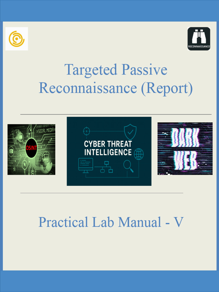 Targeted Passive Reconnaissance | PDF | Domain Name | Domain Name System