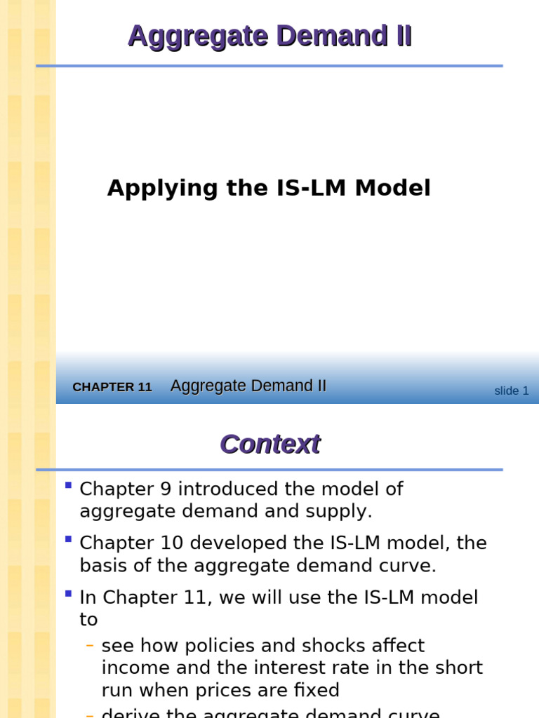 Chapter 11 Aggregate Demand Ii Pdf Aggregate Demand Economies