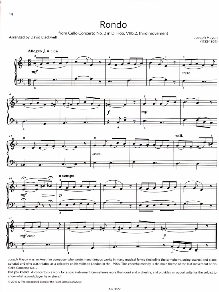Rondo Haydn | PDF