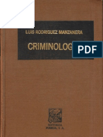 Criminologia - Luis Rodriguez Manzanera