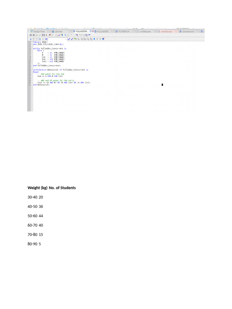 Full Adder | PDF