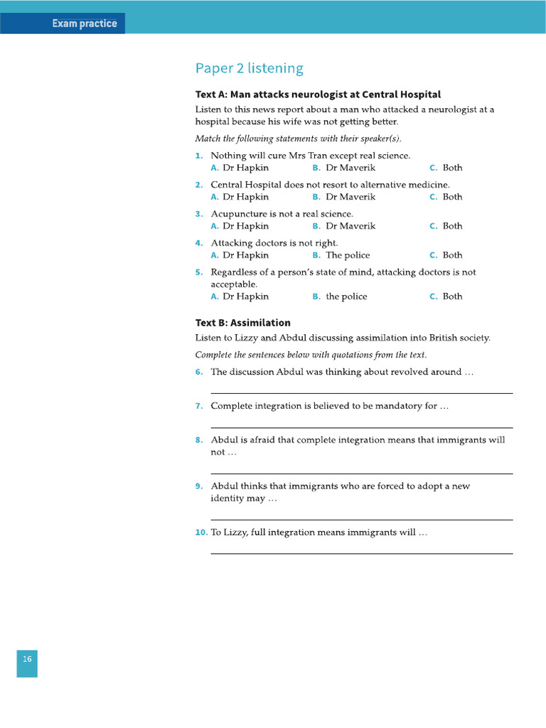 HL Extra Practice HA | PDF