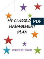 MY CLASSROOM Management Plan - Student Teaching