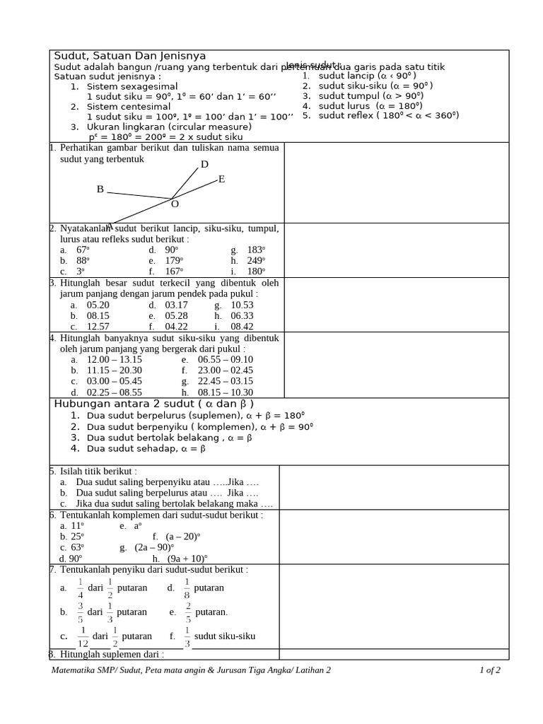 2 Latihan 2 | PDF