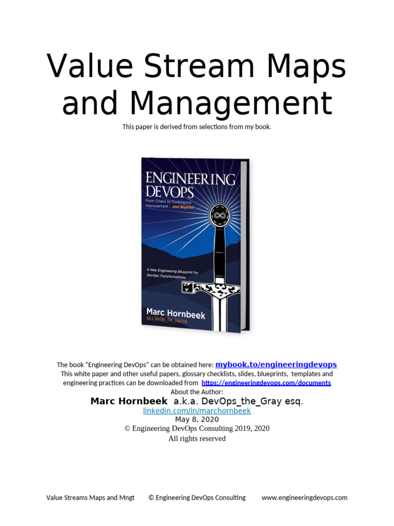 Engineering Value Stream Maps in DevOps | PDF | Analytics | Business