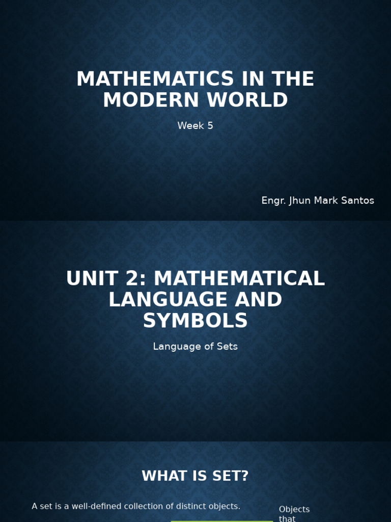 Understanding Sets and Notations in Math | PDF | Ellipsis | Rational Number