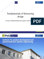 Fundamentals of Engineering Design Prof Lachmayer 2011