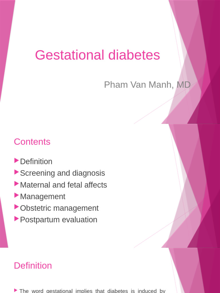 3.2 Hyperglycemia in Pregnancy | PDF | Gestational Diabetes | Diabetes