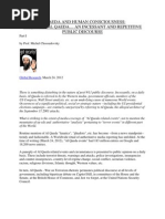 An Incessant and Repetitive Public Discourse