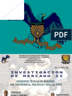 MUESTREO NO PROBABILISTICO INVESTIGACION DE MERCADO JOSE CARBALLO2012