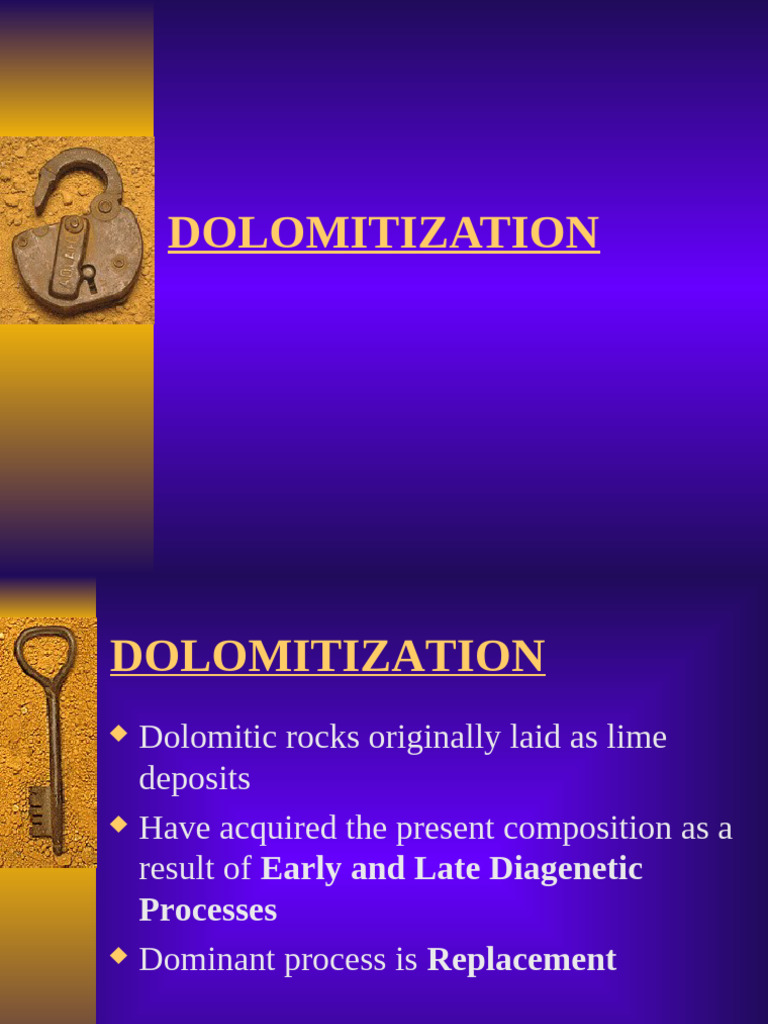 Understanding Dolomitization Processes | PDF