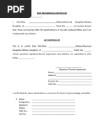 Descriptive Roll Form for Pension | PDF