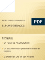 El Plan de Negocios