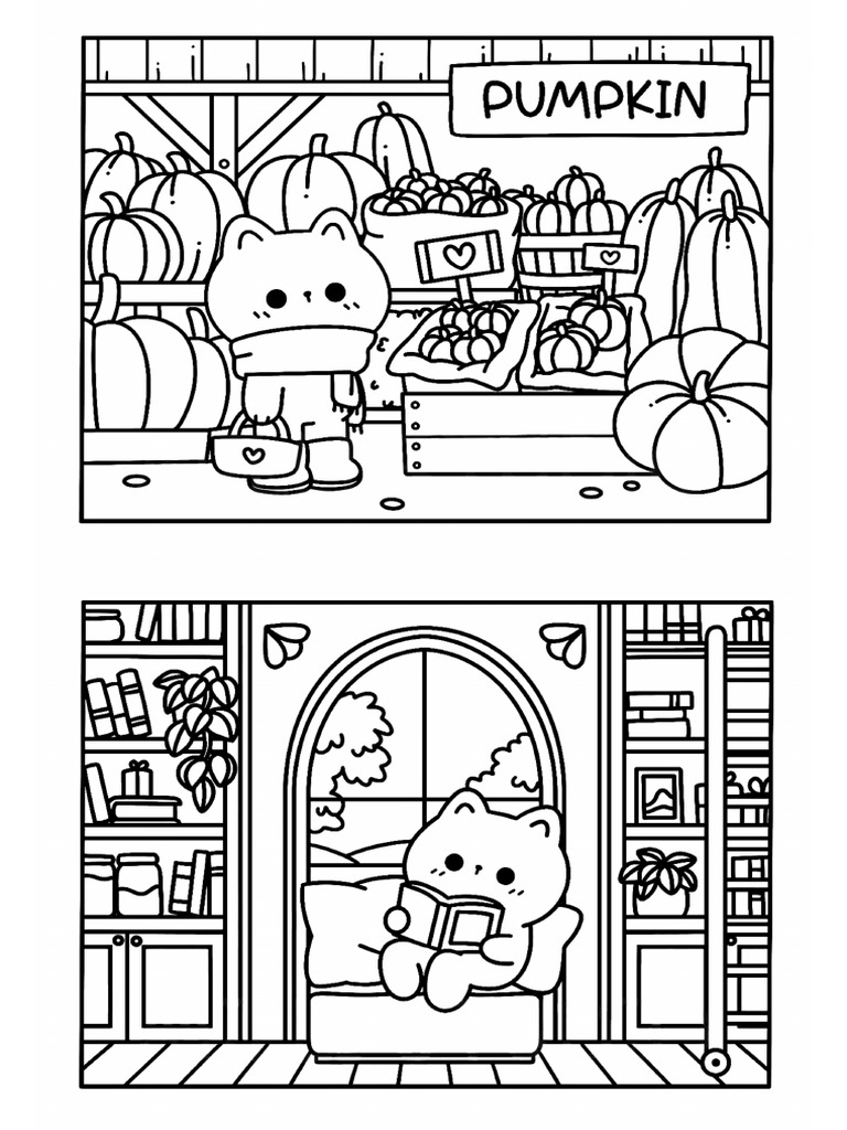 30 Pages Kawaii Cozy (2-2) | PDF