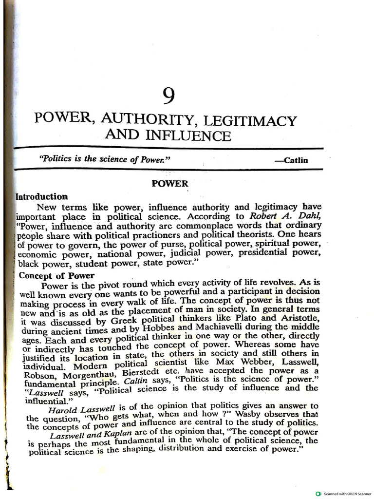Power Authority 2nd Semester | PDF