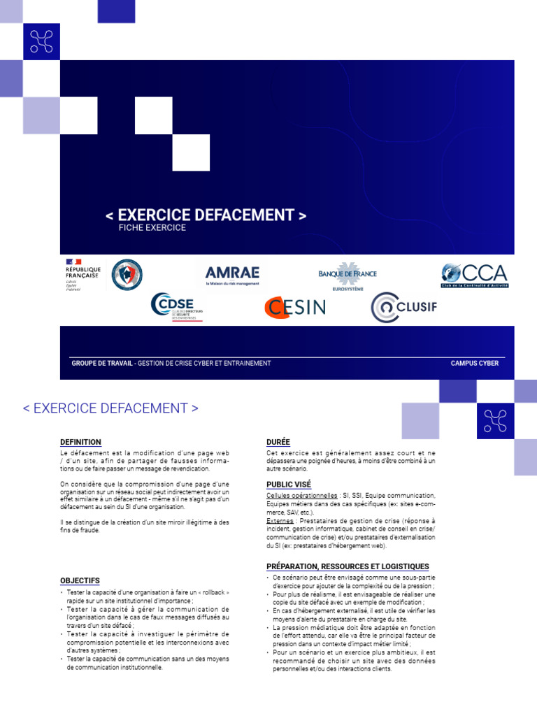 Exercice de Défacement Web | PDF | la communication