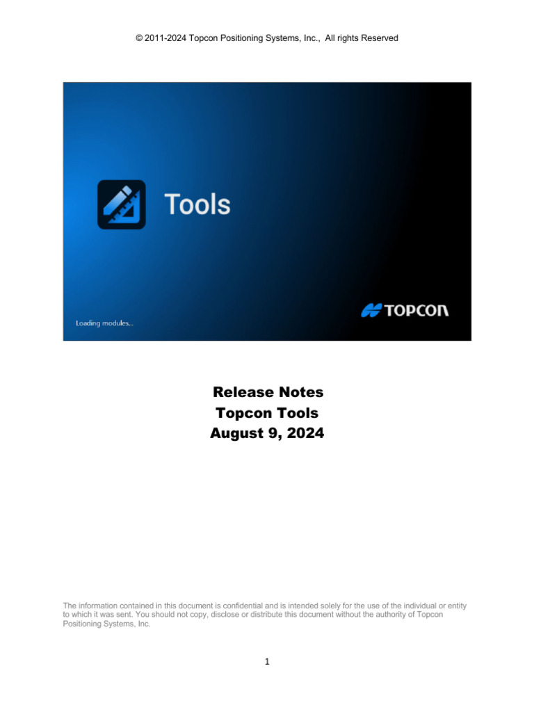 Topcon Tools V9 Release Notes | PDF | Software | Computing