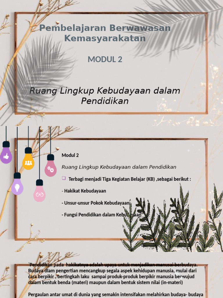 Presentasi Modul 2 | PDF