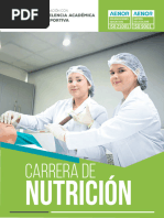 Plan de Estudios Nutrición UNAM | PDF | Nutrición | Dieta y nutrición