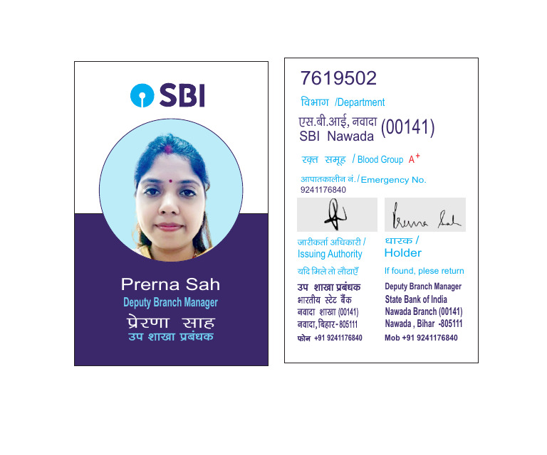 Prerna Sah Id Card102 | PDF