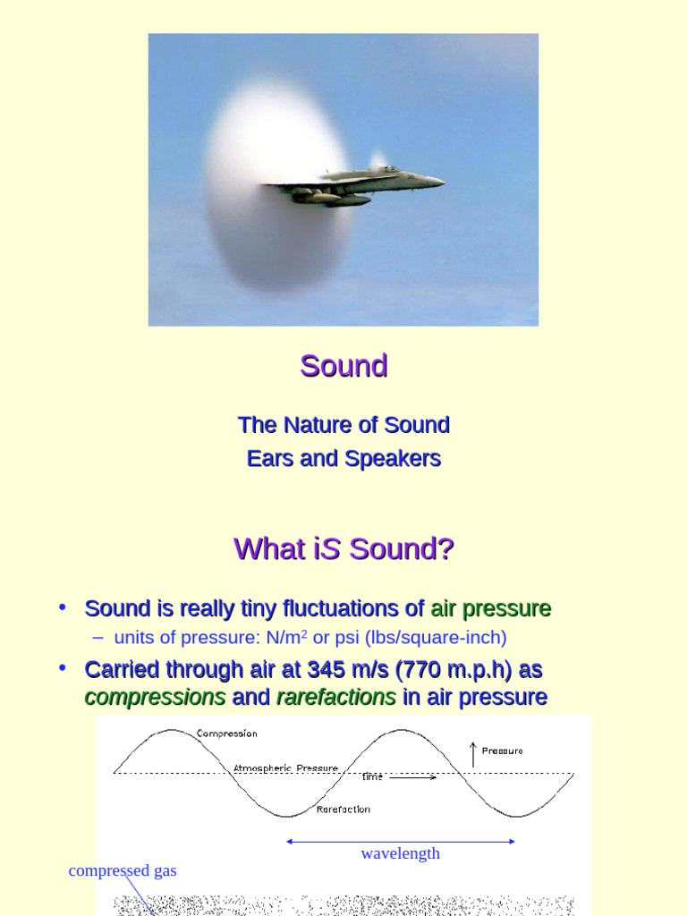 Understanding the Nature of Sound | PDF | Sound | Waves