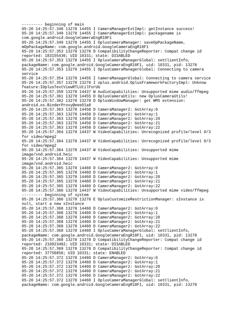 Log Cat 1747729557299 | PDF | Computer Engineering | Computing Platforms