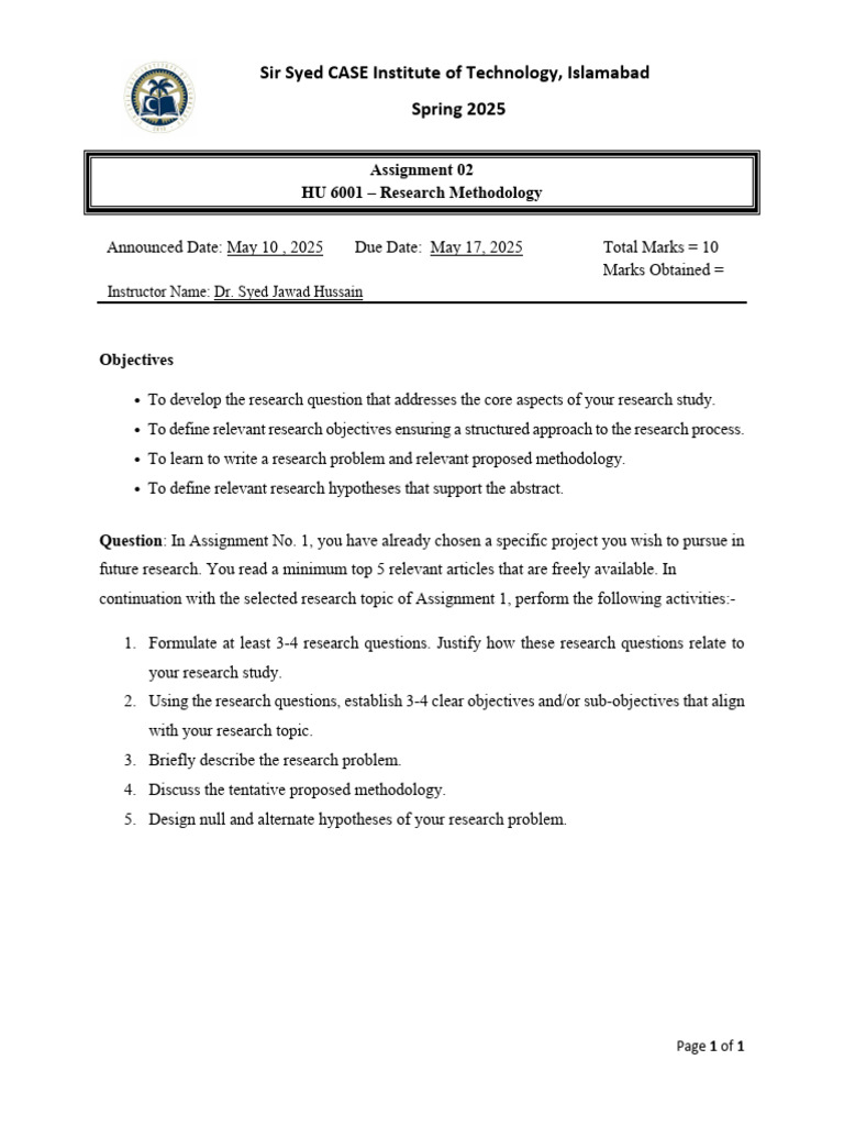 Assignment 02 - RM - 297266799 | PDF