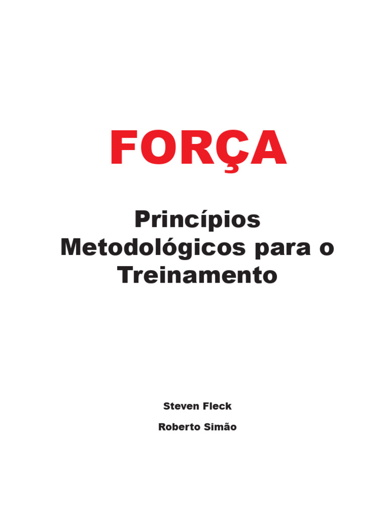 Princípios do Treinamento de Força | PDF | Treinamento de força | Músculo
