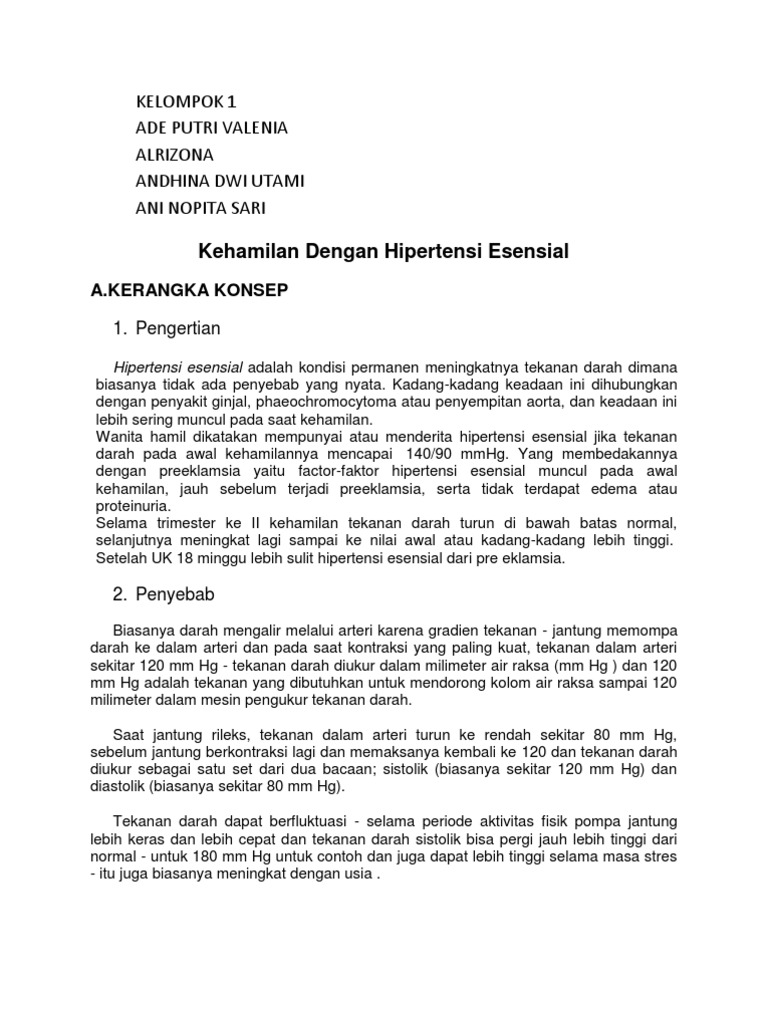 Pdf Hipertensi Epidemiologi Penyakit Nir Menular