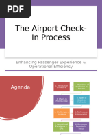 Step-by-Step Airport Check-In Guide | PDF | Aviation