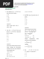 Download Latihan Soal Dan Pembahasan Mid Semester Matematika by Pridana Ynwa SN86987059 doc pdf