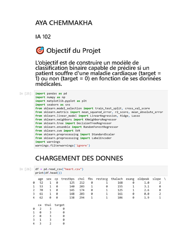 Projet Personnalisé | PDF