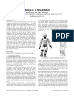 Design of a Simple Biped Robot