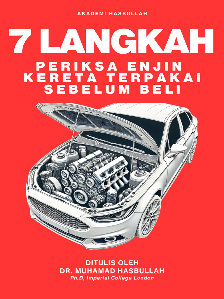 Panduan Pemeriksaan Enjin Kereta | PDF